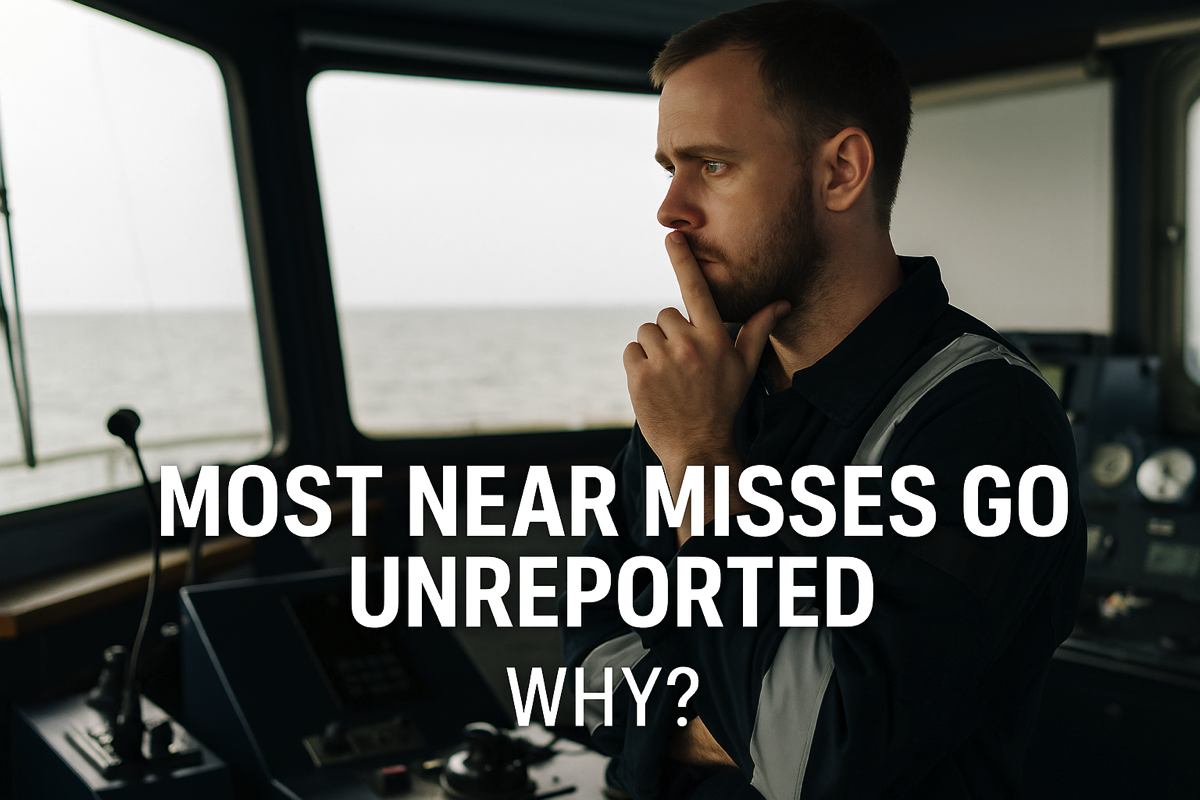 🚨 Why Most Near Misses Go Unreported — And What It’s Costing Us