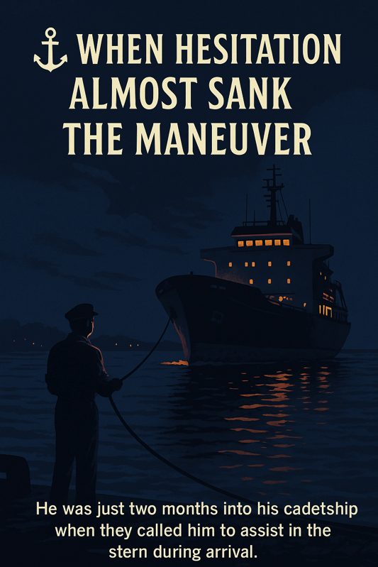 ⚓ When Hesitation Almost Sank the Maneuver